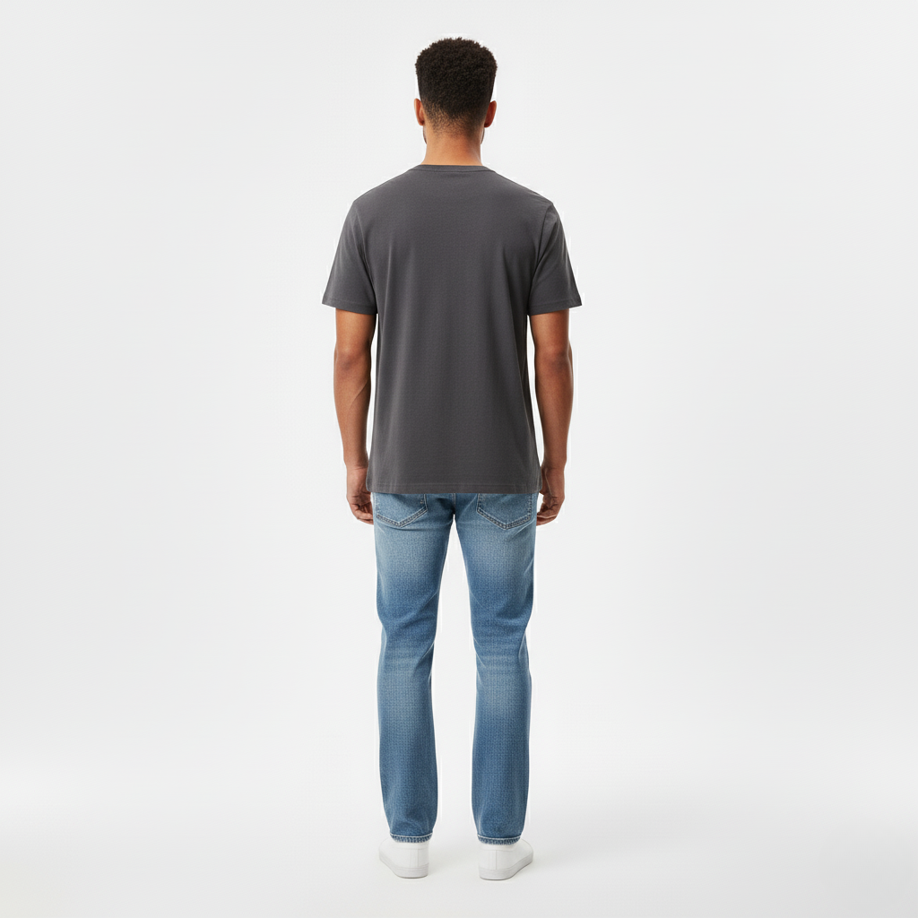 Camiseta clásica de cuello redondo