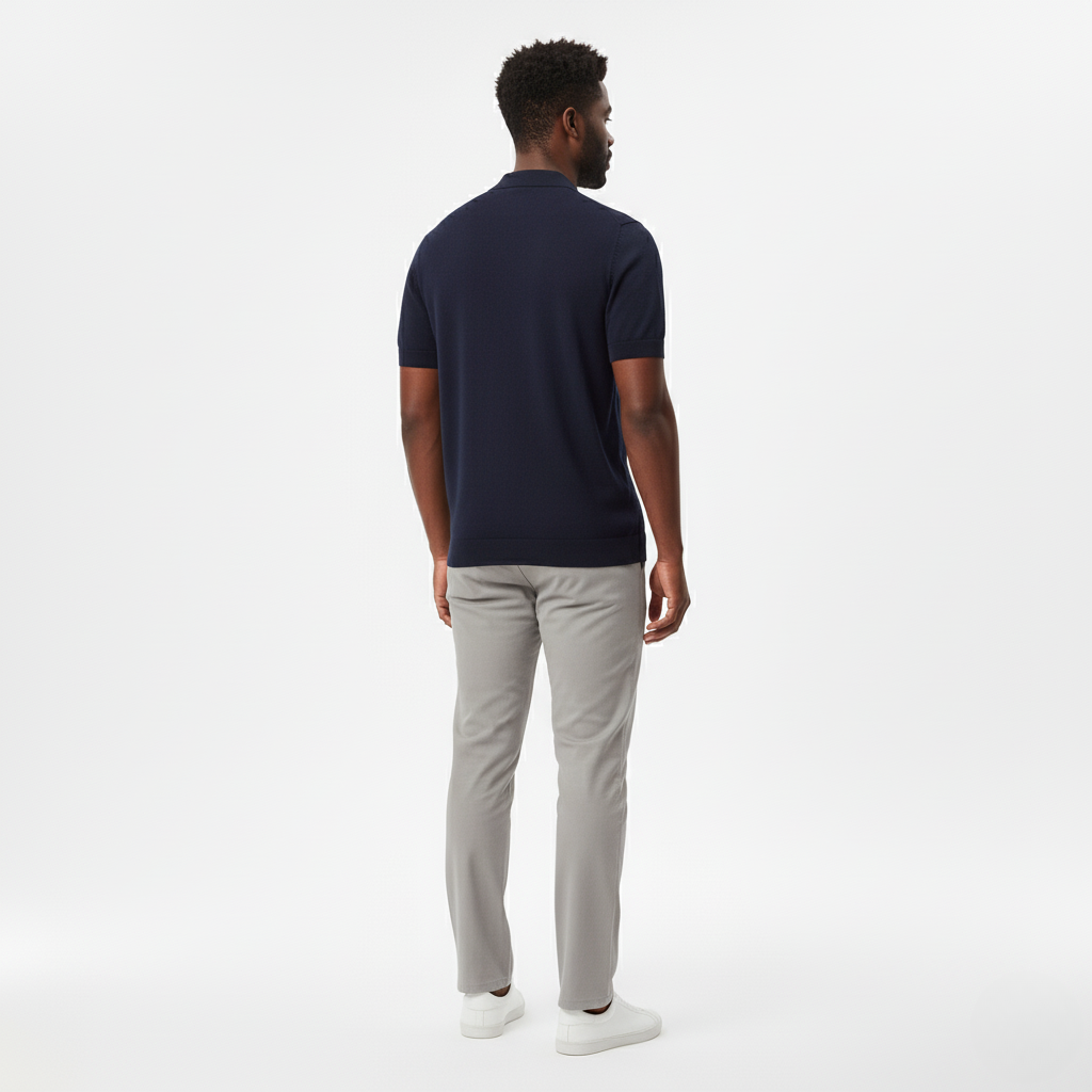 Polo clásico de manga corta